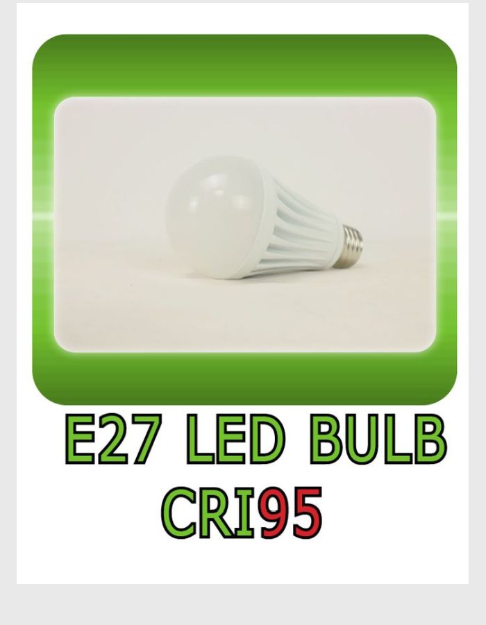 E27 LED bulb CRI95