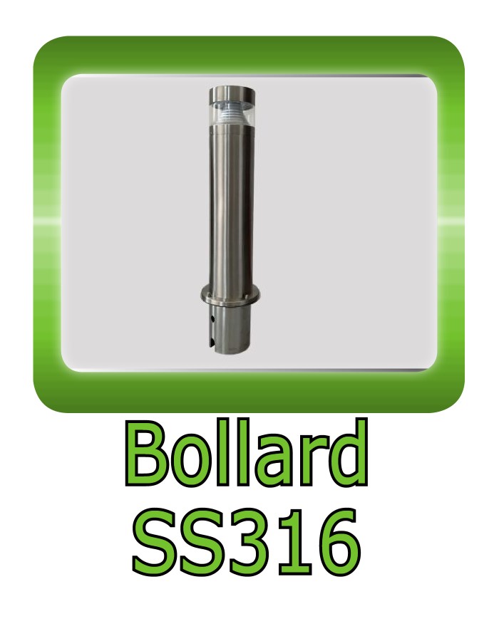 Bollard IP66 SS316
