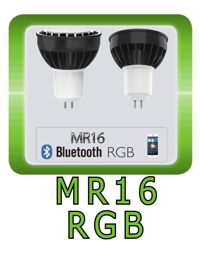 MR16 RGB bluetooth control