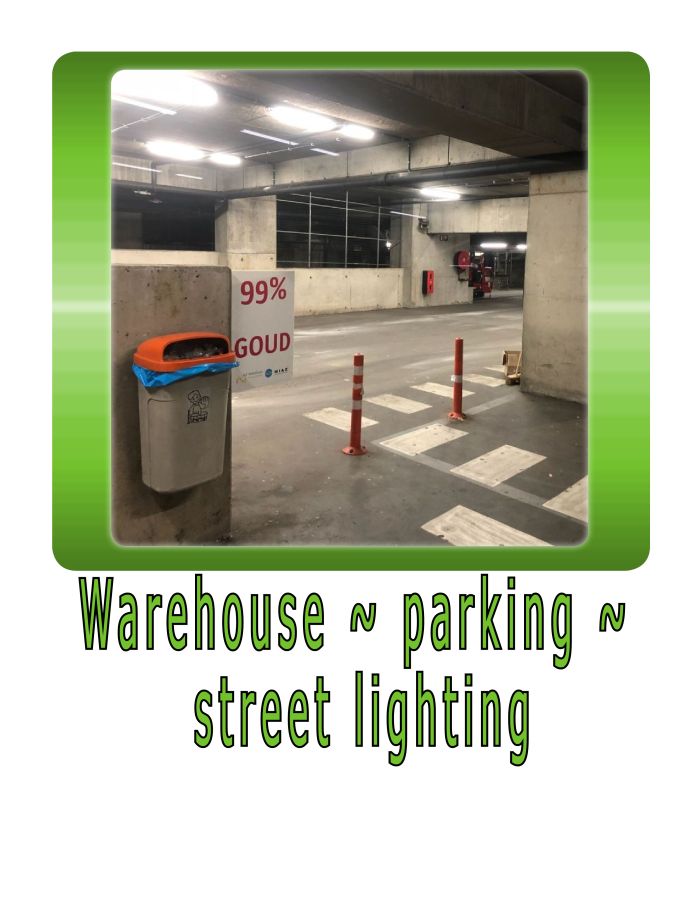 Warehouse/parking/street